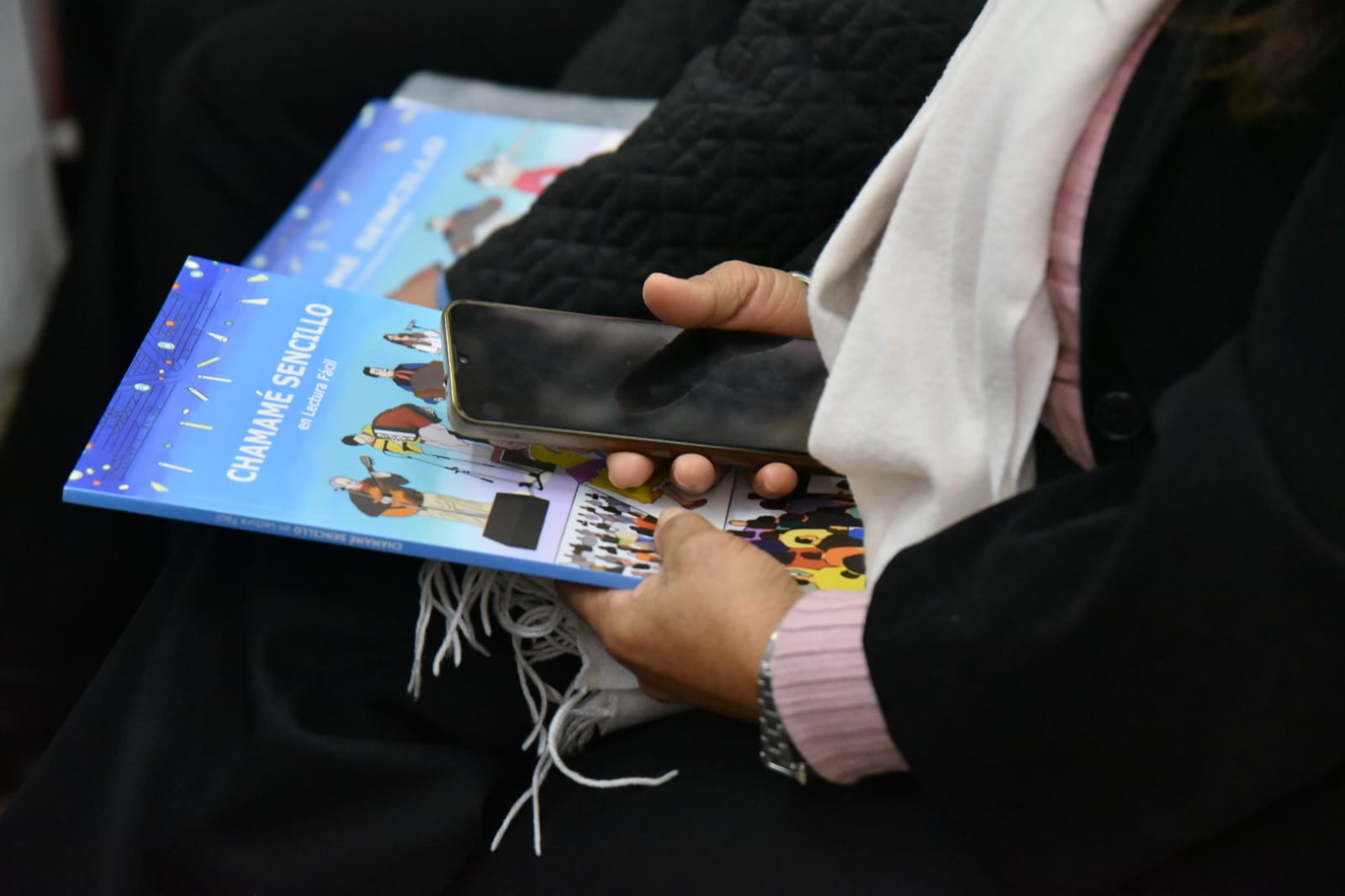 Junto a la Fundación La Colmena, el Senado de la Provincia participó en la realización del primer audio-video-libro en lengua de señas