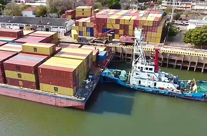 Llega a Corrientes equipamiento para la primera planta de CLT del país