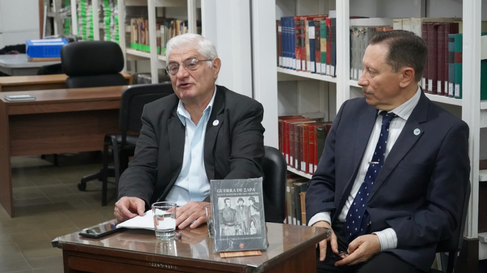 Presentaron en la Legislatura el libro “Guerra de Zapa: llave maestra de San Martín”