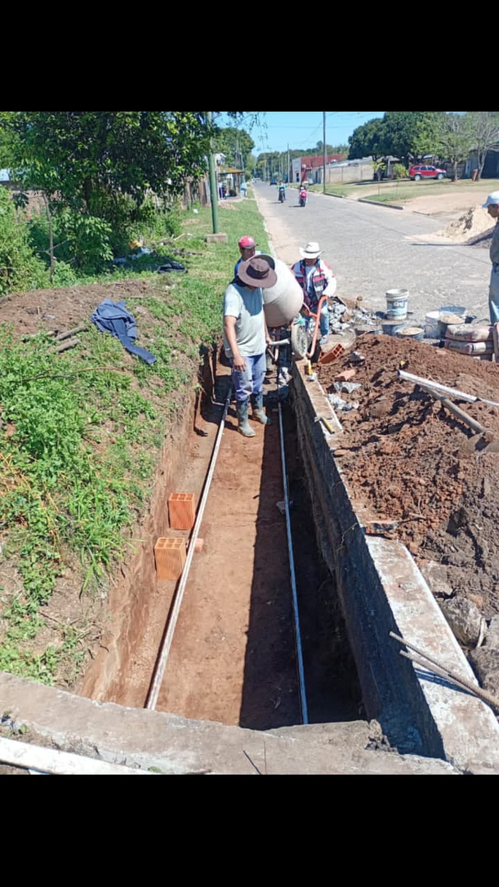 Más obras en Mburucuyá para reducir el impacto de inundaciones