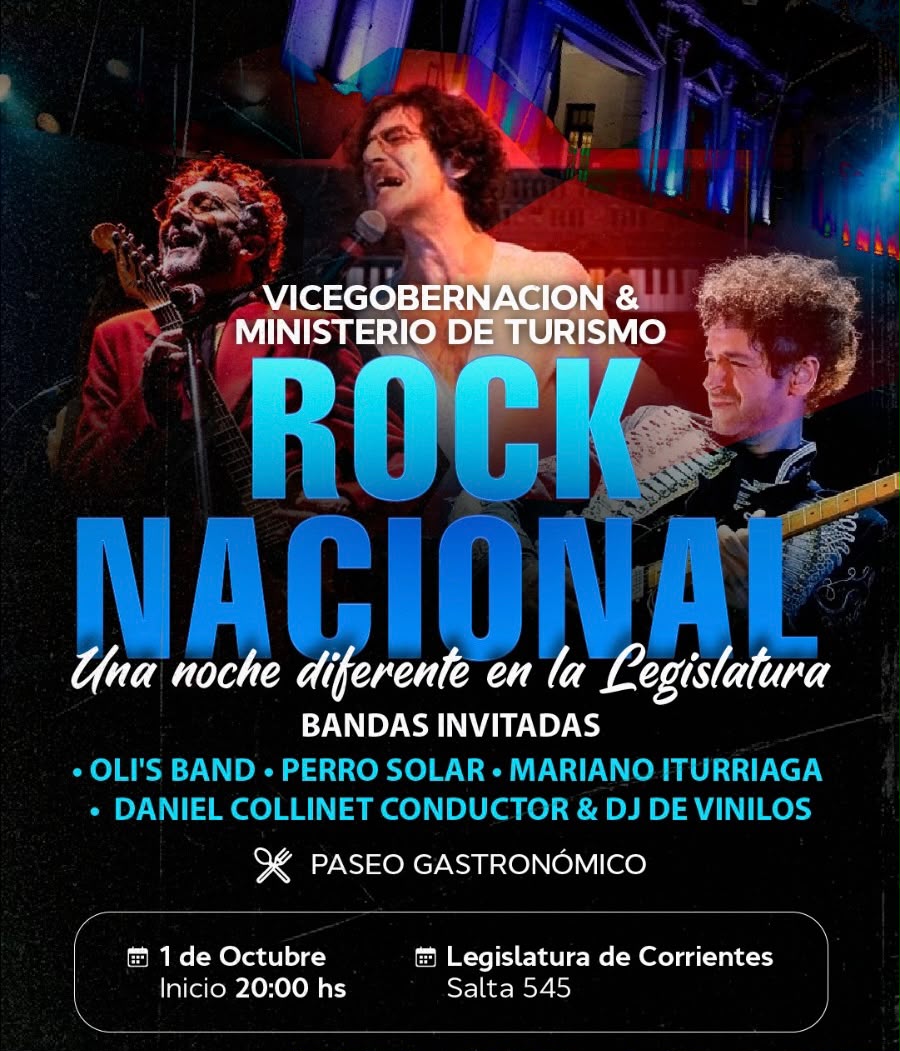 Rock en el Senado: música en vivo y clásicos nacionales en las escalinatas de la Legislatura