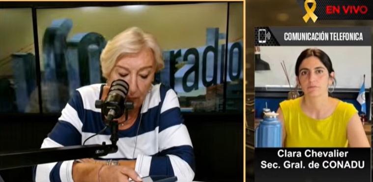 Clara Chevalier: “Ya tenemos 15 mil docentes que han renunciado a las universidades”