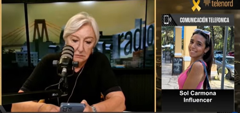 Sol Carmona habló de su video viral y aclaró: “Es solamente humor, por supuesto que no lo hagan en casa”