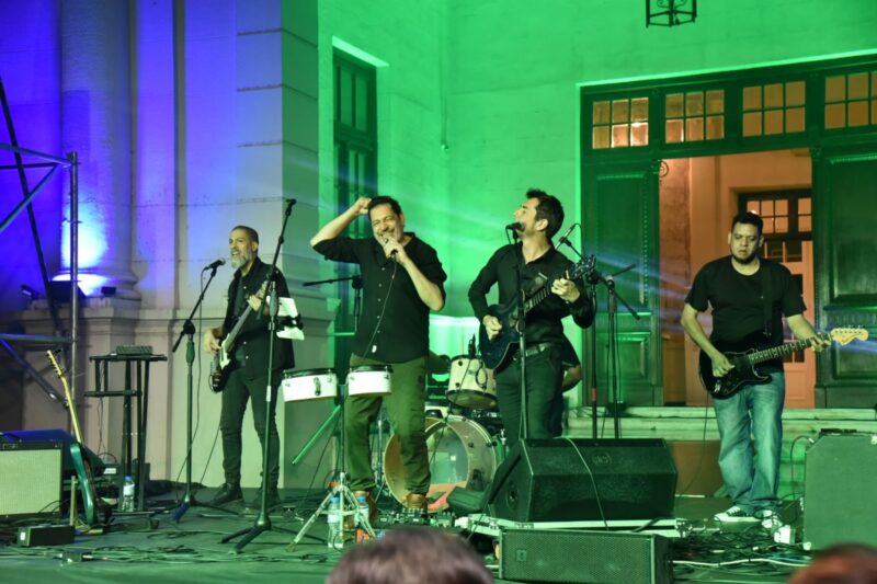 Éxito de convocatoria en la noche de rock nacional en la Legislatura correntina