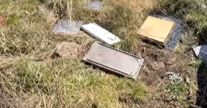 Actos de vandalismo contra homenajes argentinos en el cementerio de las Malvinas