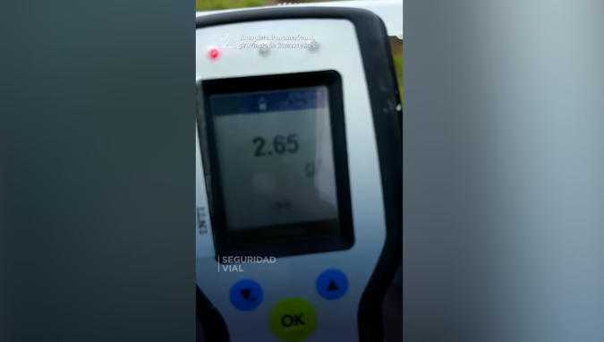 “No va a dar cero...”: un camionero manejó desde Corrientes hasta Buenos Aires con 2,65 g/l de alcohol en sangre